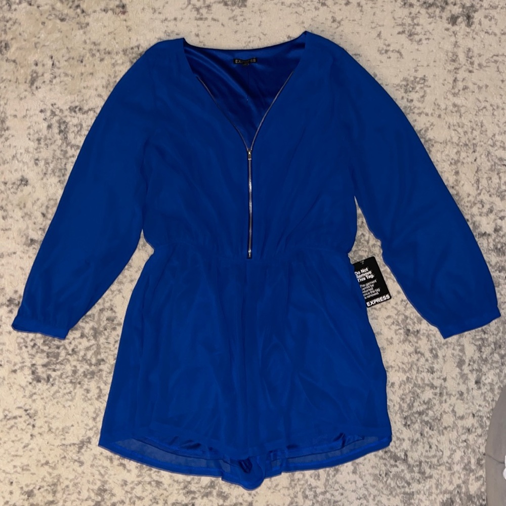 Brand new Express Royal Blue Romper 💙